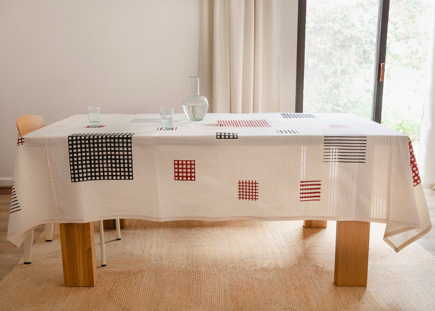 RACINES CARRÉES tablecloth
