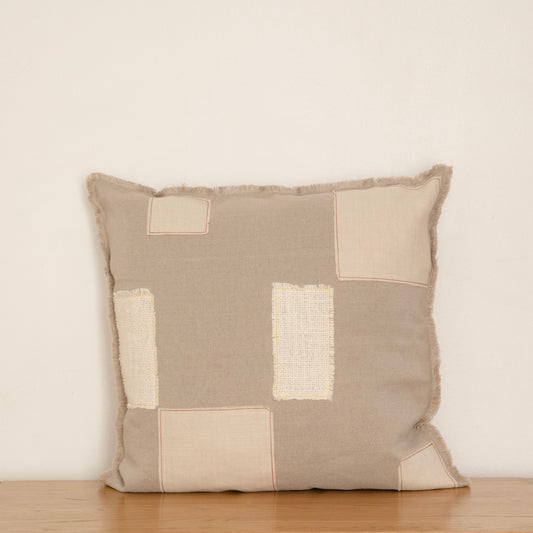 BABA patchwork cushion