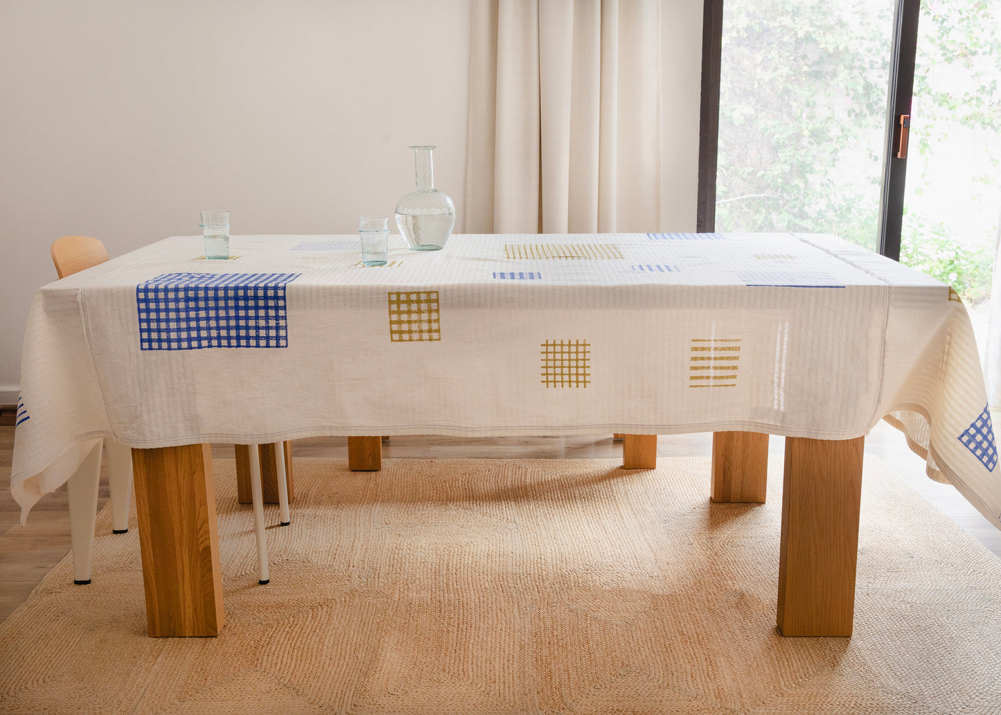 RACINES CARRÉES tablecloth